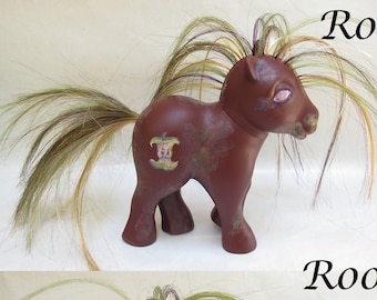 Zombie - My Little Pony - Custom, OOAK, Halloween, Unicorn, Snow White, Rotten, Apple