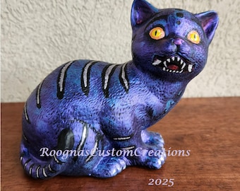 Derpy, Tiger, KPOP Demon Hunters - Figurine, Custom, Littlest Pet Shop, OOAK - Kitty, Kitten, Cheshire