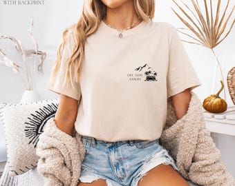 Unisex Vanlife T-Shirt: Travel, Lifegoal, Life Goal Vanlife, Camperlife, Caravan Life, Naturelover Shirt
