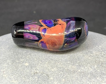 Curiosity - very large lampwork glass focal bead