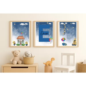 personalized minions poster