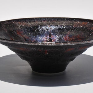 Iron Crystal Glazed Porcelain Bowl