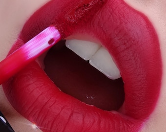 Charlie | Red Matte Liquid Lipstick | Vegan, Cruelty-Free, Long-Lasting Matte |