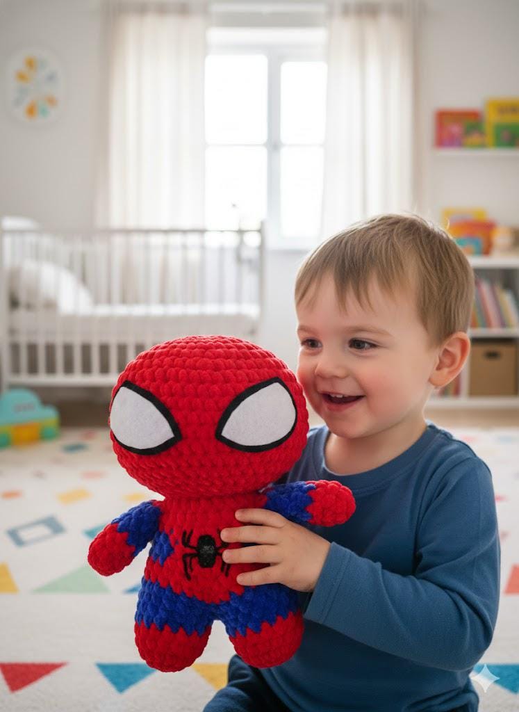 Spiderman plush - Etsy 日本