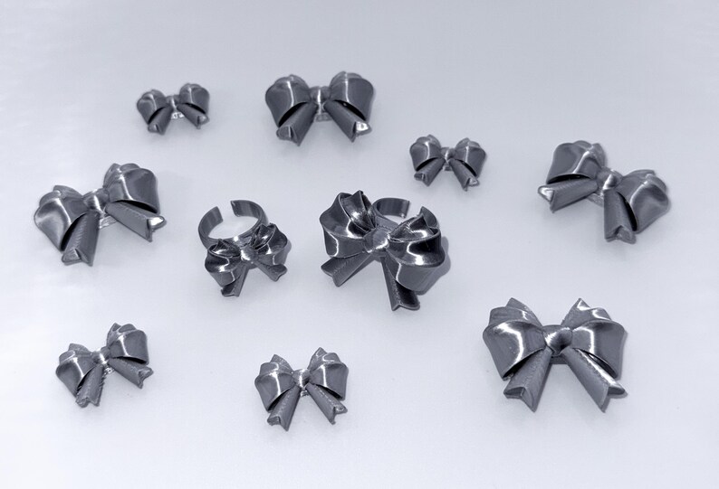 Y2K Punk Bow Ring Acubi Jirai Kei Ribbon Jewelry Vkei Cyber Grunge ...