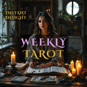 Prévisions Tarot 7 Cartes Hebdo | Lecture d'Énergie | Guidance Intuitive | Tarot Numérique | Livraison Rapide