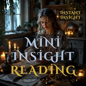 Mini Leitura da Alma • Tarot Rápido & Energia • Mensagem Espiritual Digital
