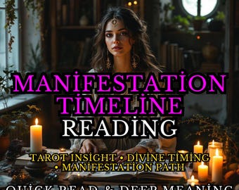 Lectura Línea Temporal de Manifestación | ¿Cuándo se Manifestará? | Pronóstico Ley de Atracción