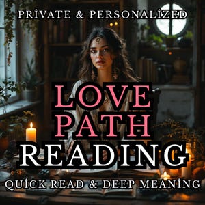 Love & Relationship Psychic Reading | Soulmate and Twin Flame Insight | Digital PDF