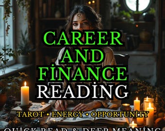 Lectura de Tarot Trabajo y Dinero | Energía Financiera | Guía Intuitiva Laboral | Entrega Rápida Digital