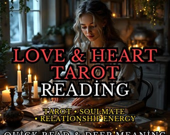 Lectura de Tarot Amor y Corazón | Lectura Intuitiva de Relaciones | Mensaje Espiritual Amoroso | Tarot Digital Rápido