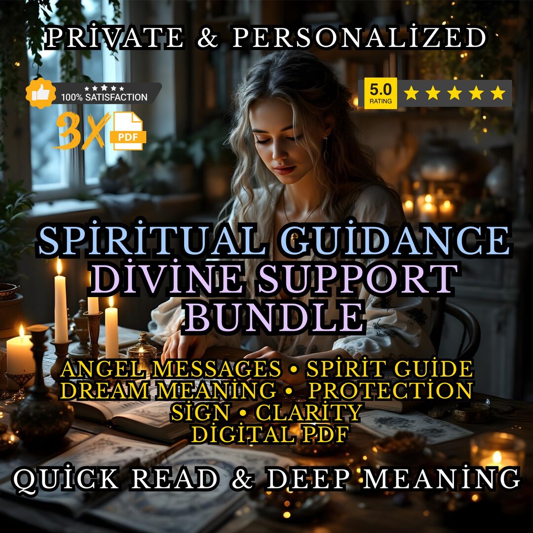 Help Divine Support Spiritual Guidance & Divine Support Bundle | Angel Messages + Spirit ...