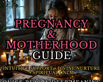 Guía Espiritual Embarazo & Maternidad | Apoyo Intuitivo para Futuras Madres