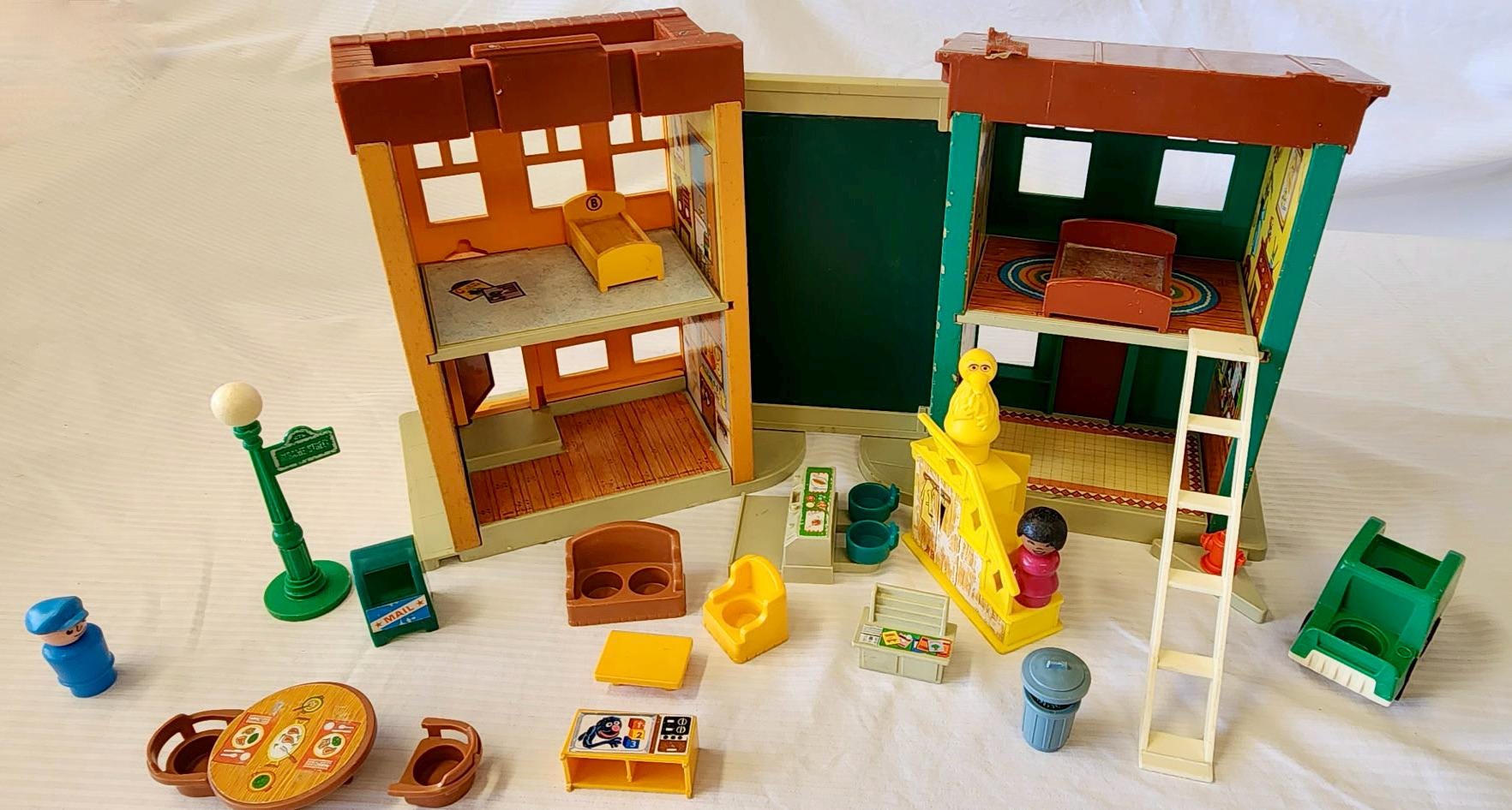 Playset Sesame Playhouse Fisher Price Sesame Street Play Family - Main Image