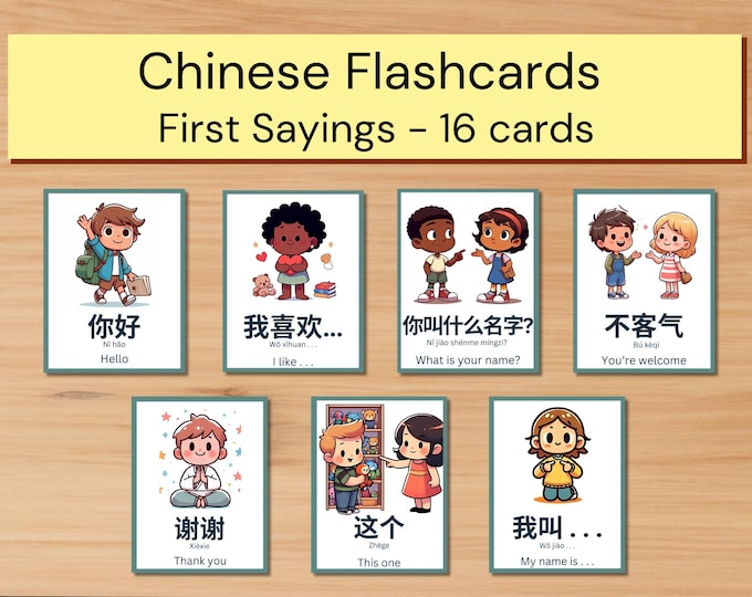 Body Parts Chinese Flash Cards | Printable Mandarin Head Flash Cards ...