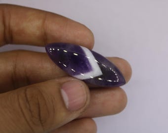 15x40 MM Chevron Amethyst Lace Marquise Cabochon Natural Purple Gemstone Jewelry Making Crystal