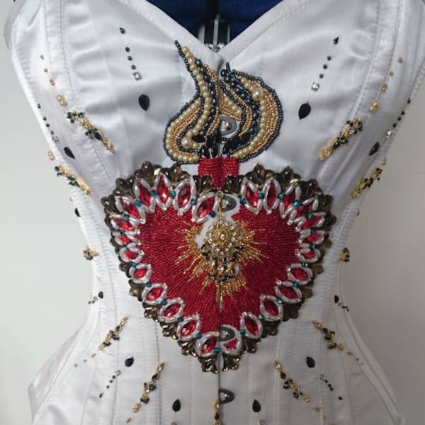 Beaded Corset Etsy
