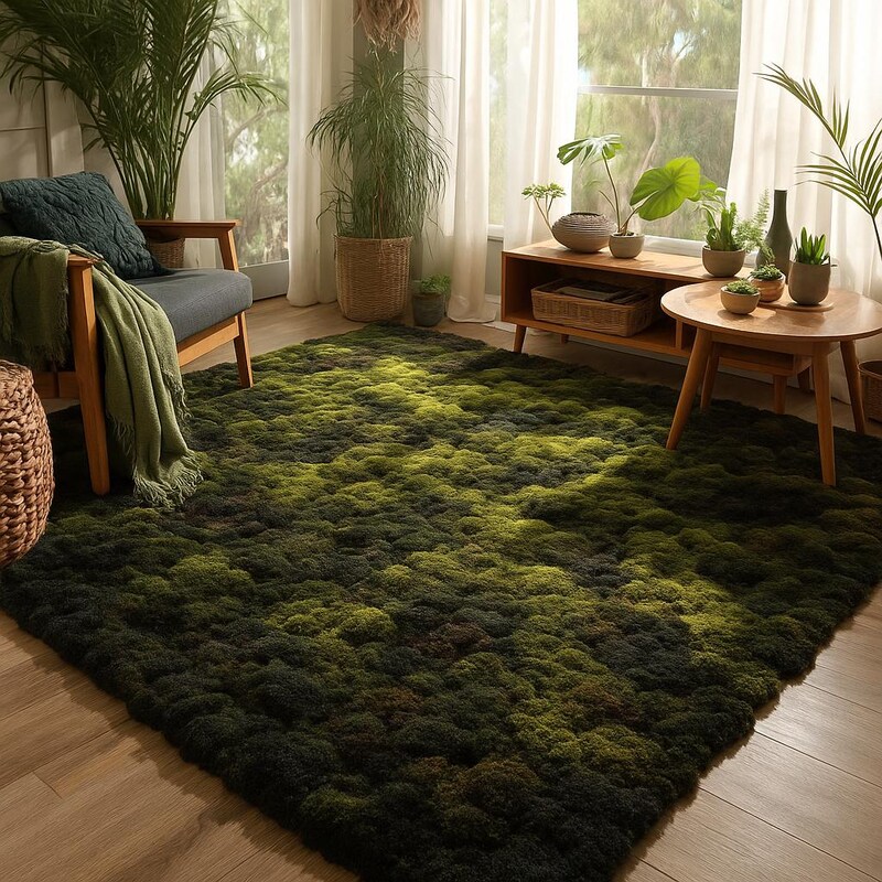 Moss Rug - Etsy
