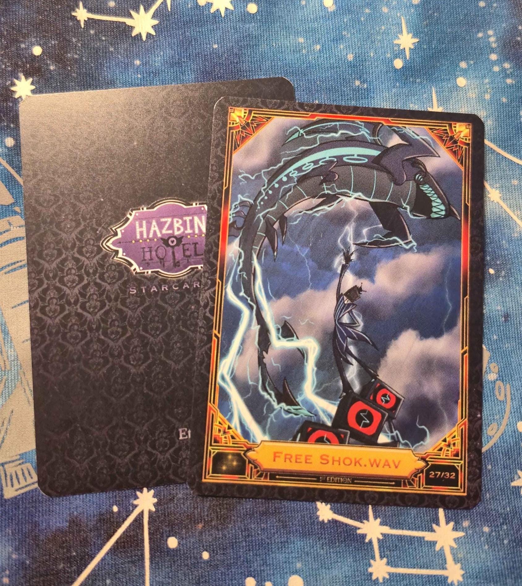 Free Shok.wav 27/32 Hazbin Hotel Fancard - Etsy