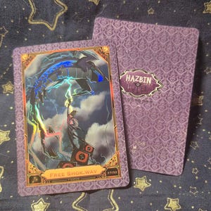 FOIL - Free Shok.wav 27/32 - Hazbin Hotel Fancard image 2