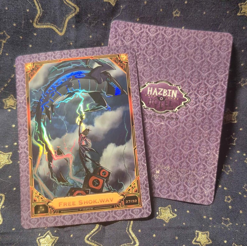 FOIL - Free Shok.wav 27/32 - Hazbin Hotel Fancard image 2