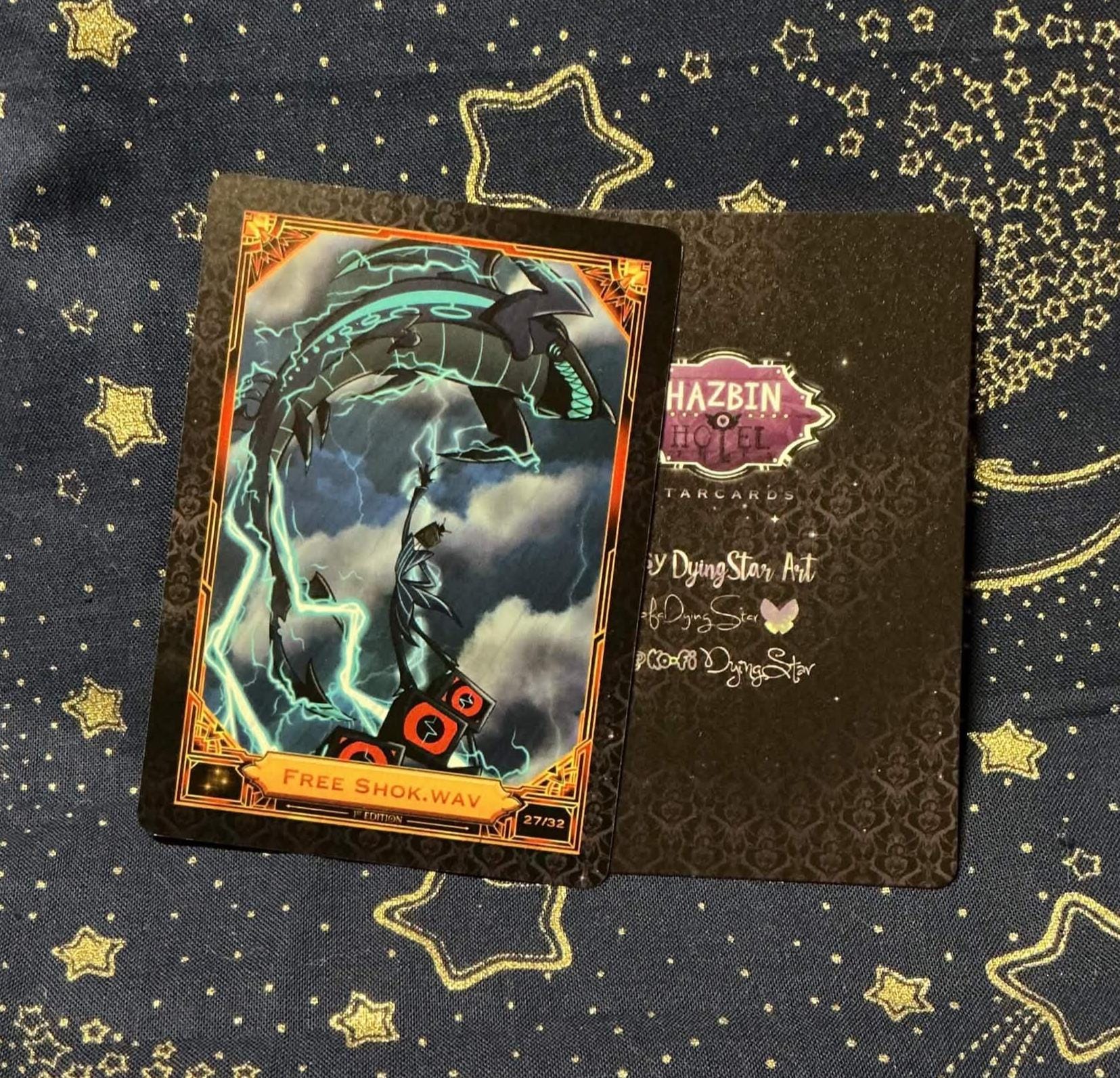 Free Shok.wav 27/32 - Hazbin Hotel Fancard - Etsy