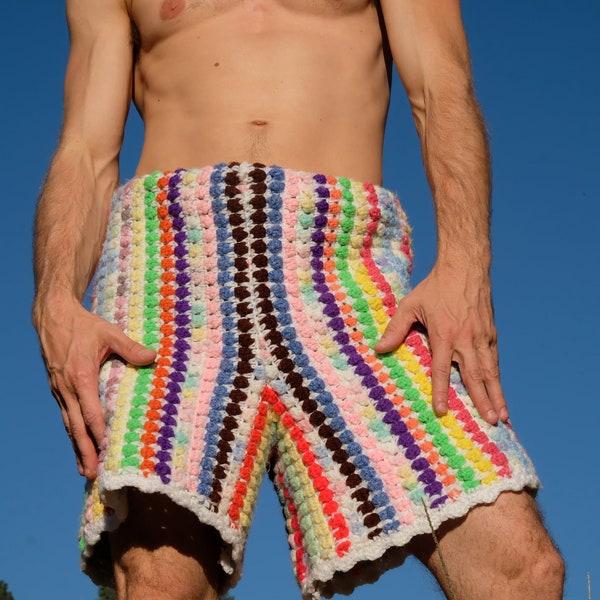 Crochet Shorts - Etsy