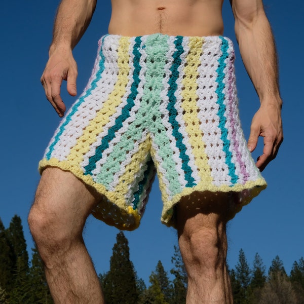 Crochet Shorts - Etsy