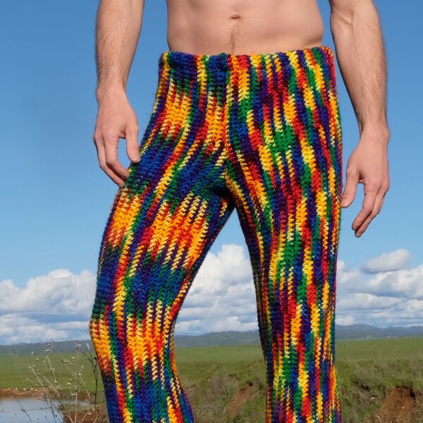 Crochet Pants - Etsy