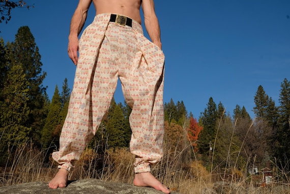 Hammer Pants Soft Desert Hues Repurposed Cotton L
