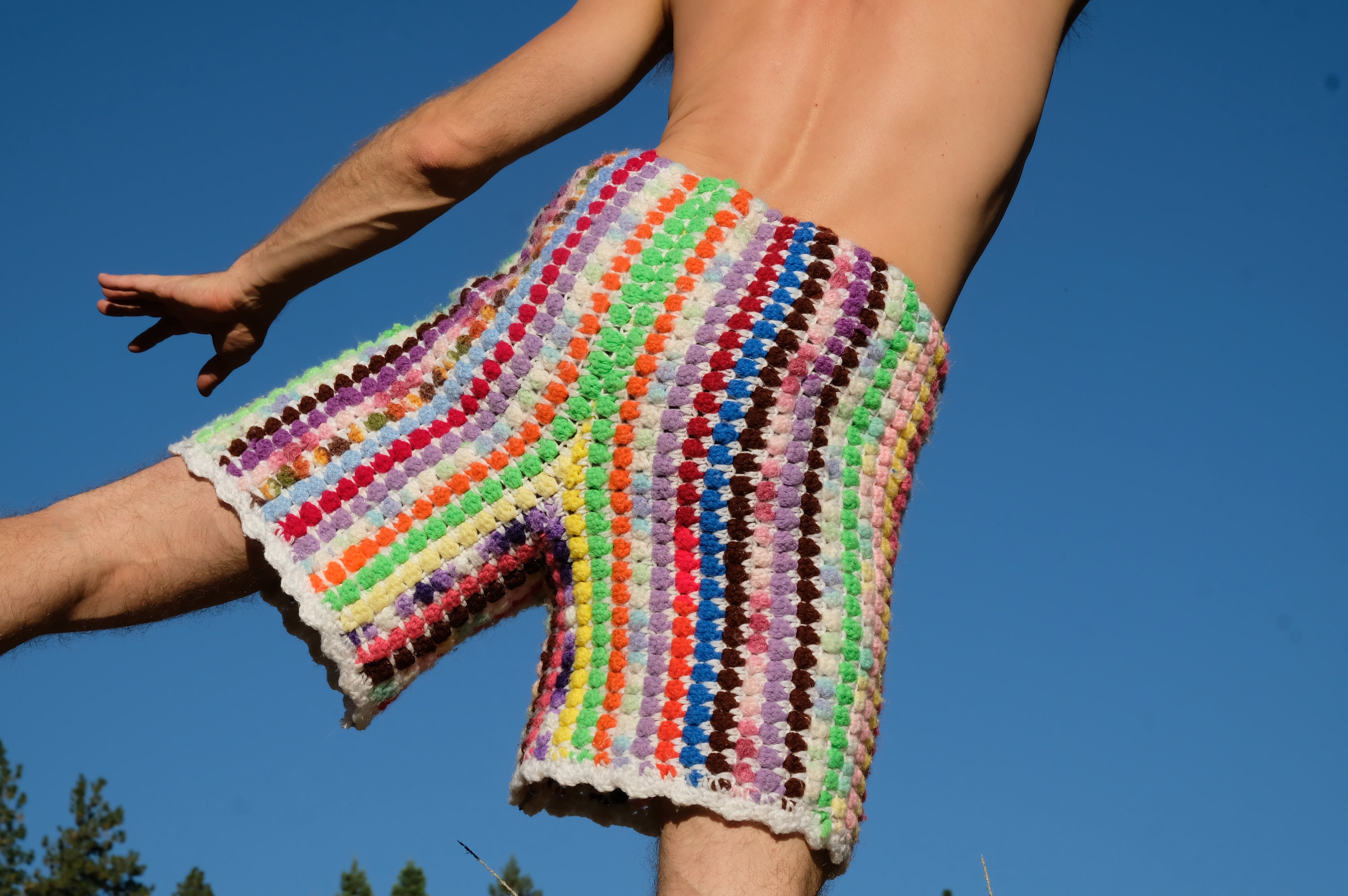 Free crochet mens store shorts pattern