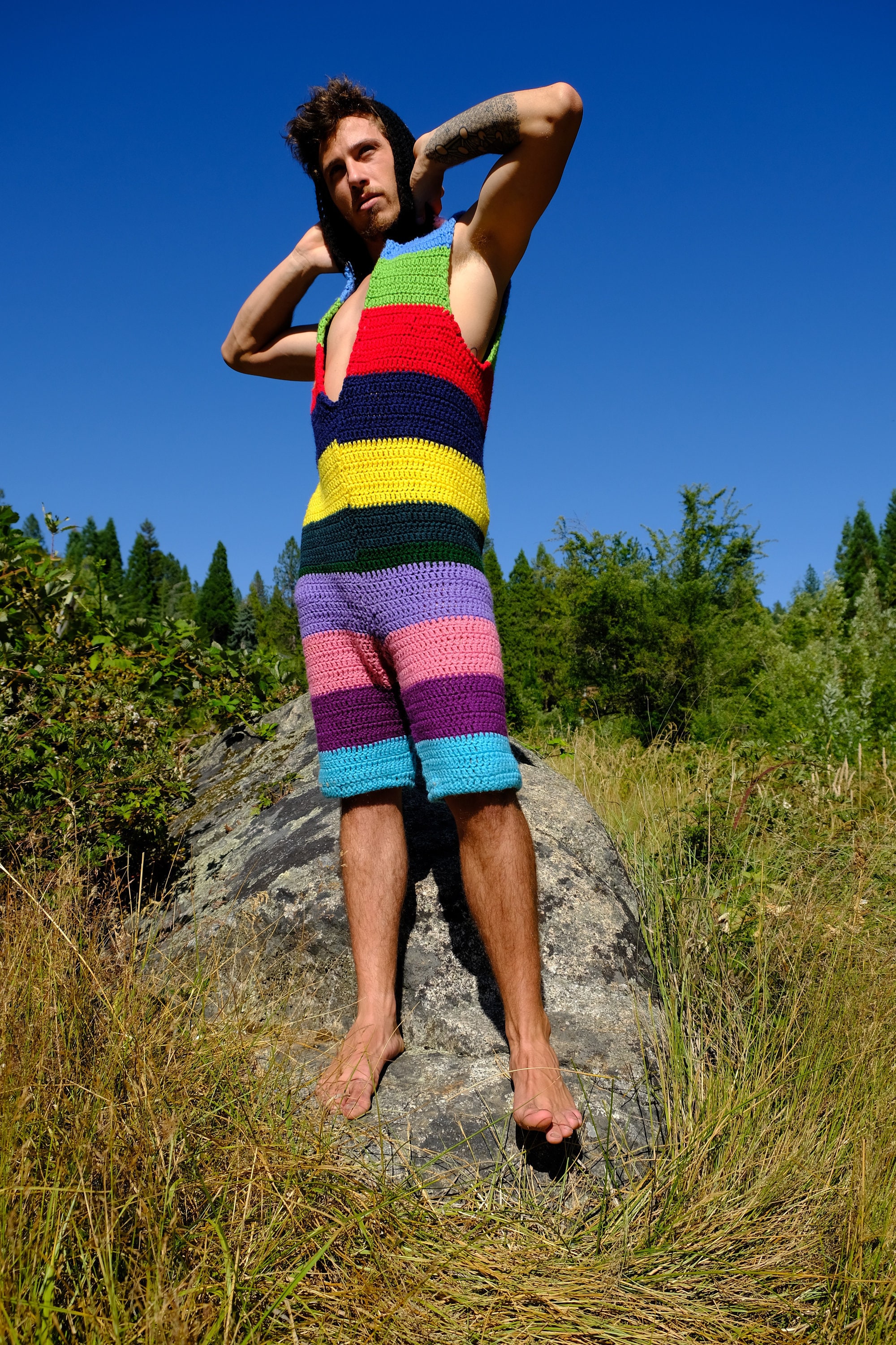 Male onesie shorts deals