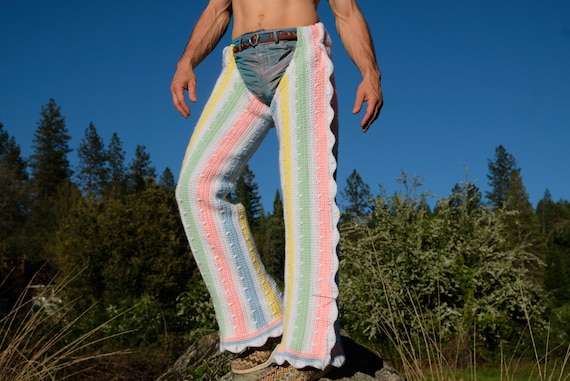Crochet Chaps Pastel L