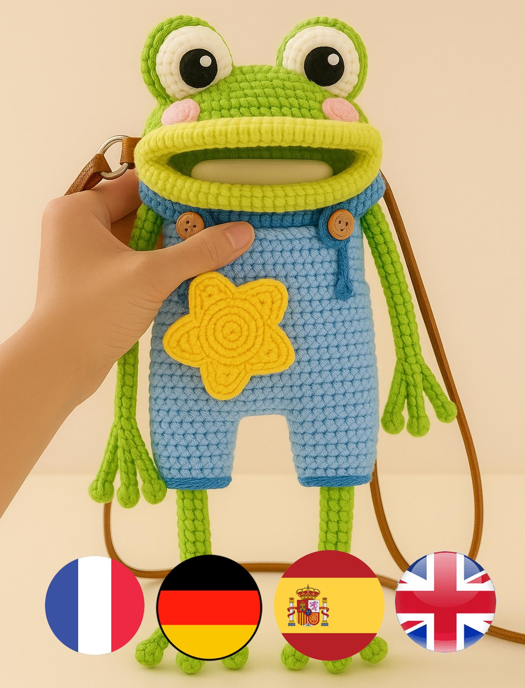 うさぎとカエルさん　編みぐるみ ウサギの編みぐるみが完成！と思いきや…… “予想外の出来栄え”に