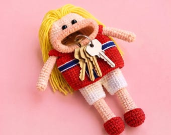 Haaland Big Mouth Crochet Pattern PDF  - Pattern Erling Haaland  Crochet Pattern