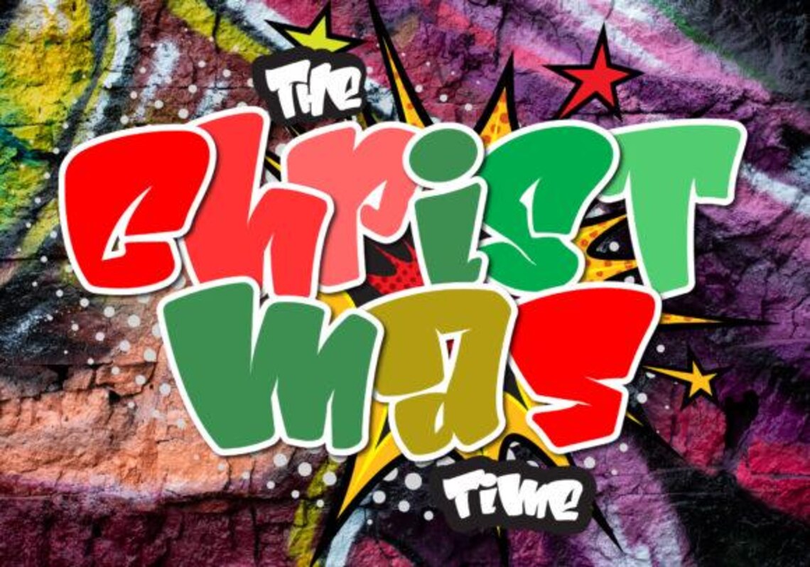 Killer Bees Digital Font, Procreate Font, Street Font, Graffiti Font