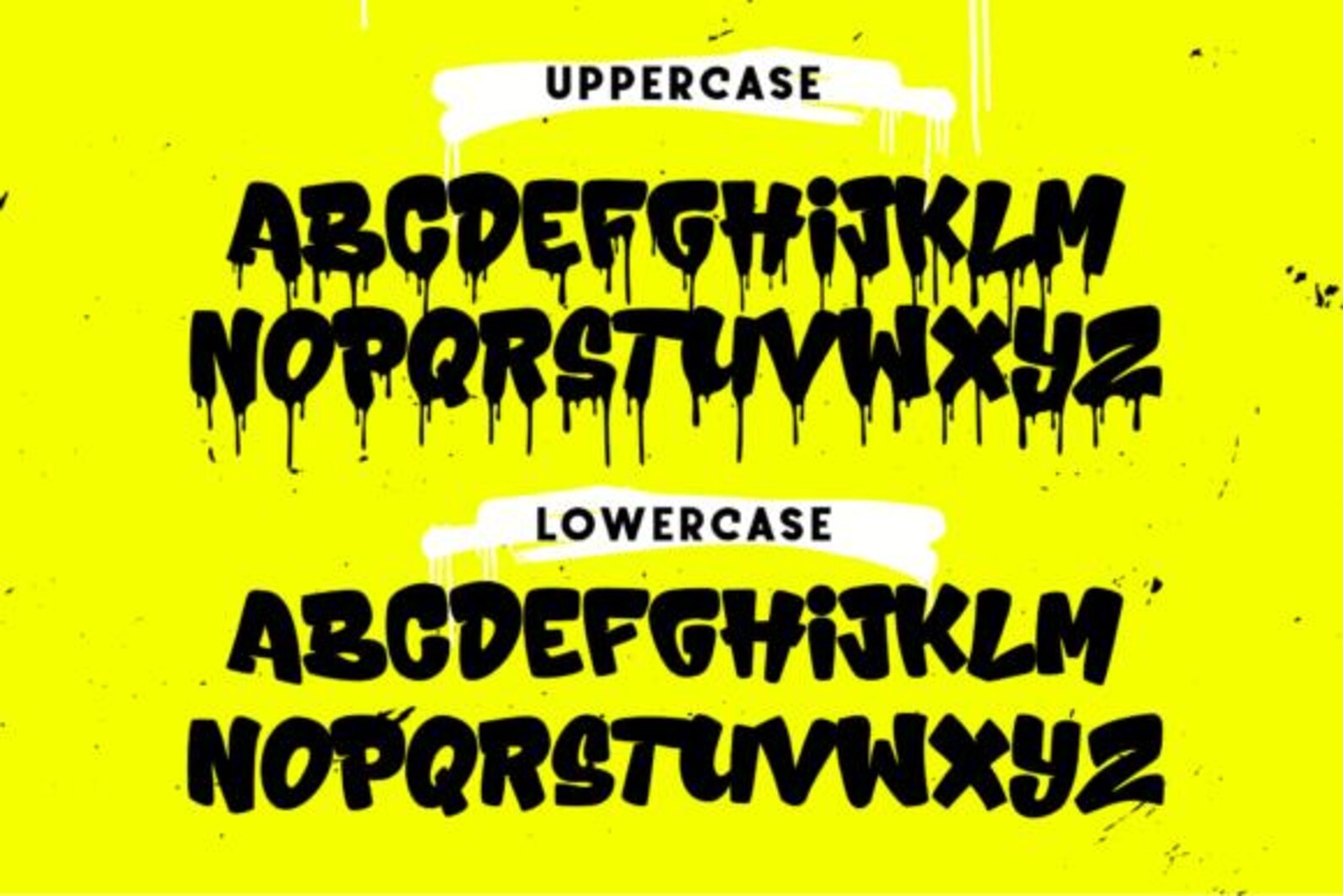 Badrips Dripping Font Graffiti, Display Font, Graffiti Font, Procreate ...