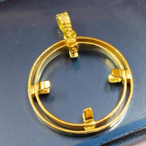 Ronde ring van 925 sterlingzilver: handgemaakt muntstuk