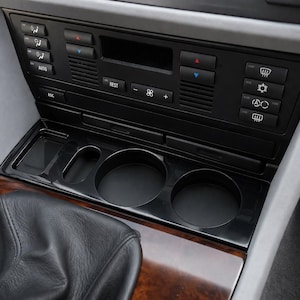 BMW E39 dubbele bekerhouder, upgrade bekerhouder 5-serie middenconsole
