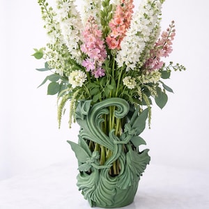 アールヌーボーの花瓶 - Etsy 日本