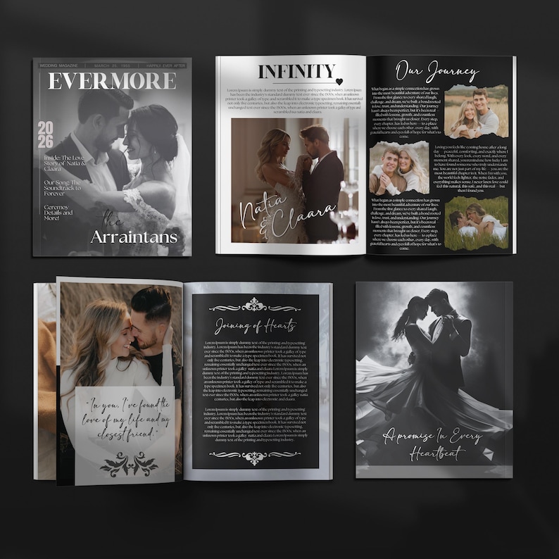 Wedding Magazine Template, 20 Pages Wedding Magazine, Wedding Welcome Magazine, Printable Wedding Program, Wedding Booklet, Canva Editable
Canva Wedding, Ceremony Program, Customizable, Elegant Wedding, Magazine Template, Wedding Booklet, Wedding Day Timeline, Wedding Guide, Wedding Magazine, Wedding Newspaper, Wedding Program, Wedding itinerary, personalize