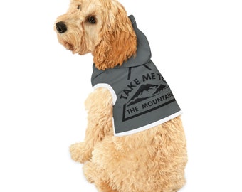 Take Me To the Mountains Dog Hoodie