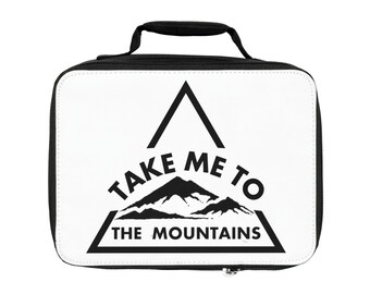 Take Me To The Mountains Lunch Bag