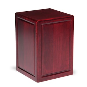 Custom Laser Engraved Wooden Urns – Handcrafted Memorial Keepsakes