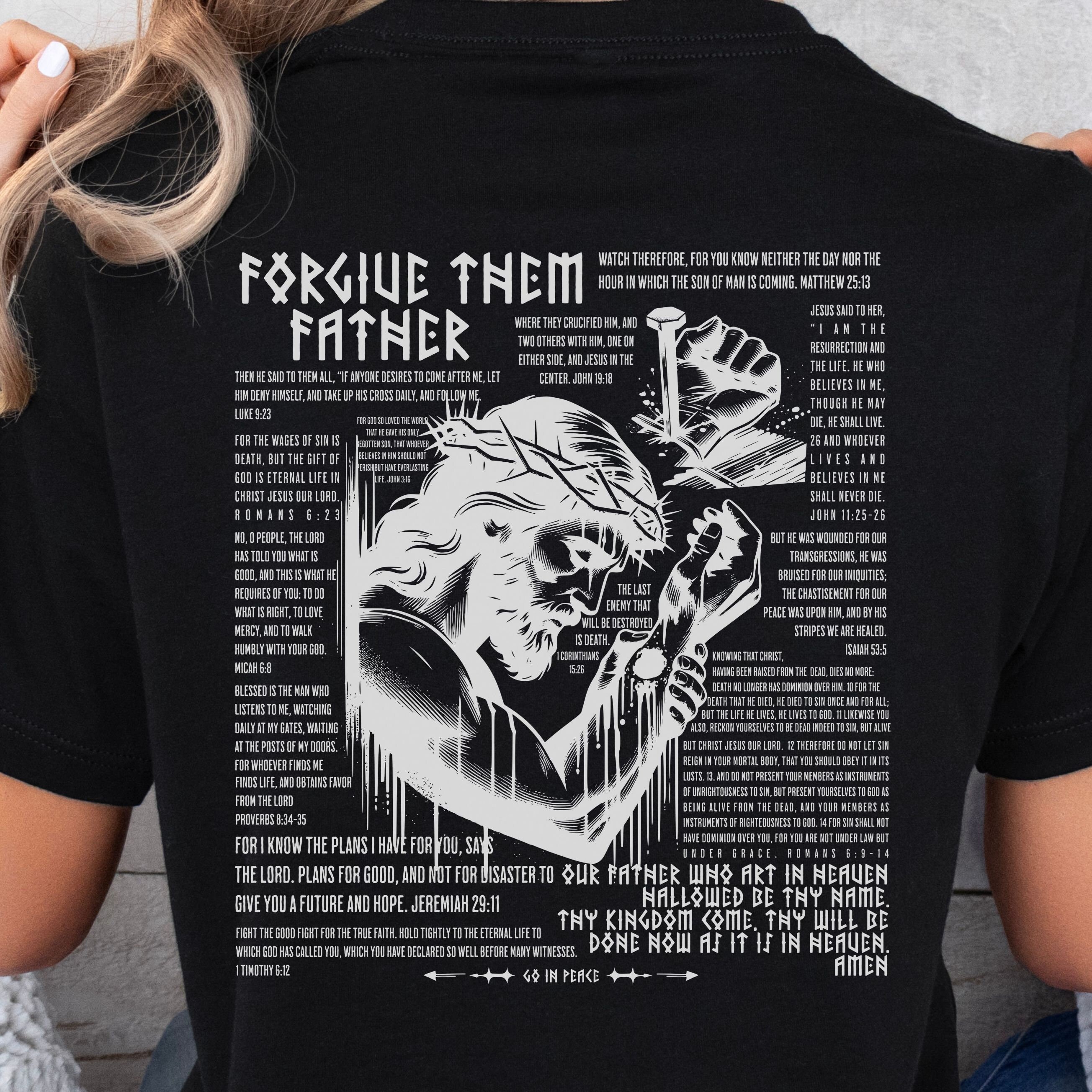 AMEN Religious Tees Let God's will Be Done AMEN Religious Tees Let God's will Be Done