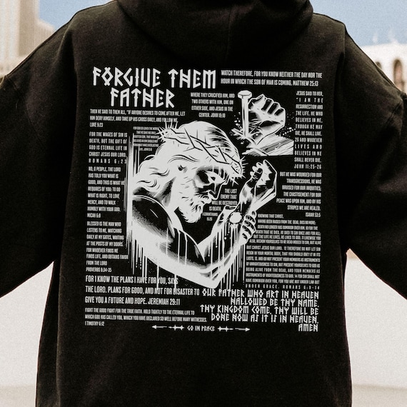 Forgiven Hoodie God Command Jesus Christ Christian Sweatshirt Forgiven Hoodie God Command Jesus Christ Christian Sweatshirt