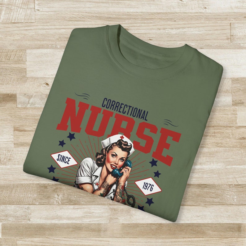 Correction Nurse Shirt, Prison Nurse, Correctional Nurse Tshirt Jail Nurse, First Responder, Sarcastic Nurse Gift, Comfort Colors, Humor image 9