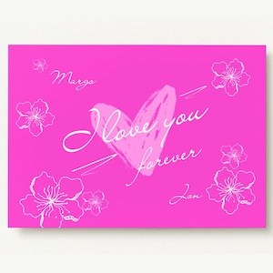 de Carte de voeux modifiable en toile | Téléchargement instantané | Design minimaliste | Parfait pour les événements et les célébrations