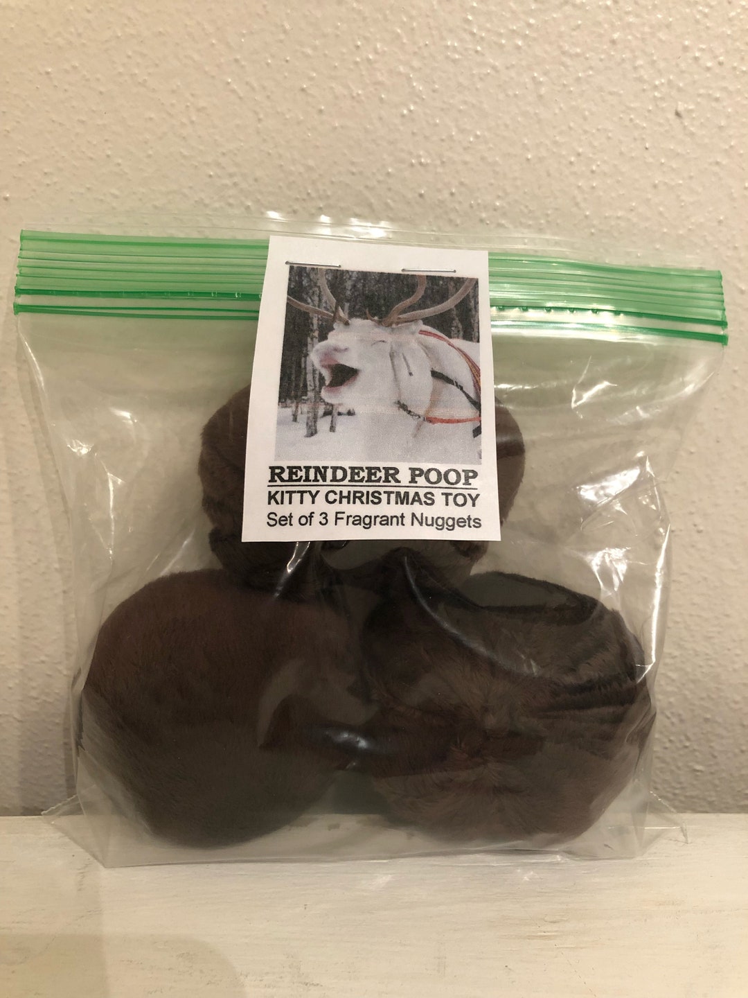 Reindeer Poop Catnip Toys Etsy