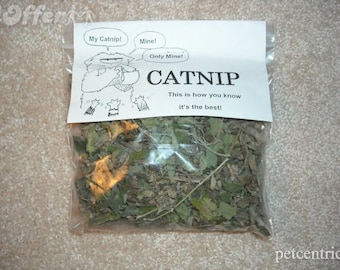 TWO Garden Fresh Bags of Catnip